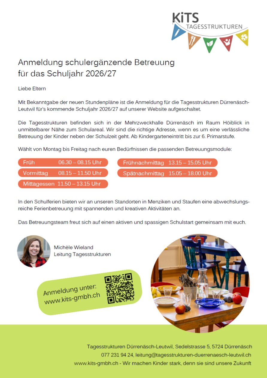 Tagesstrukturen